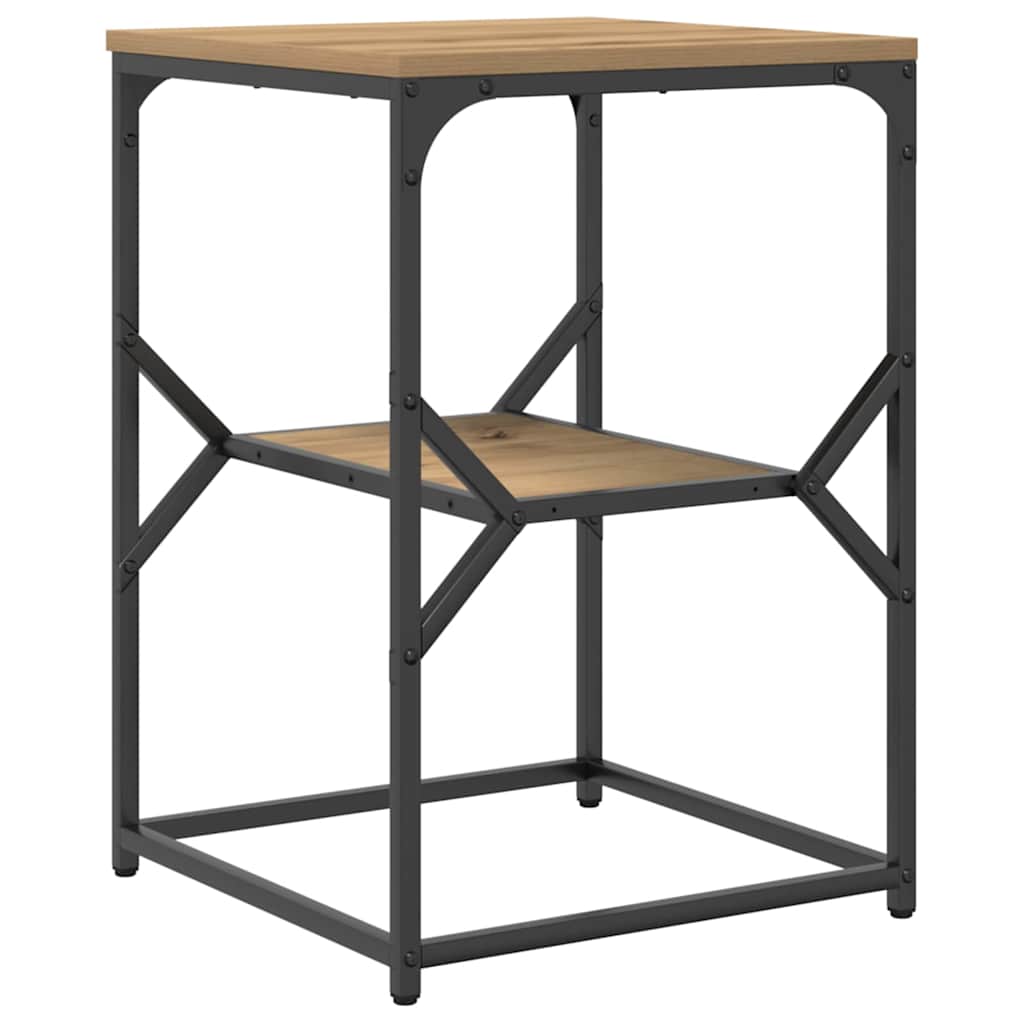 Tavolo laterale Rovere artigianale 41 x 40 x 60 cm | homemem39