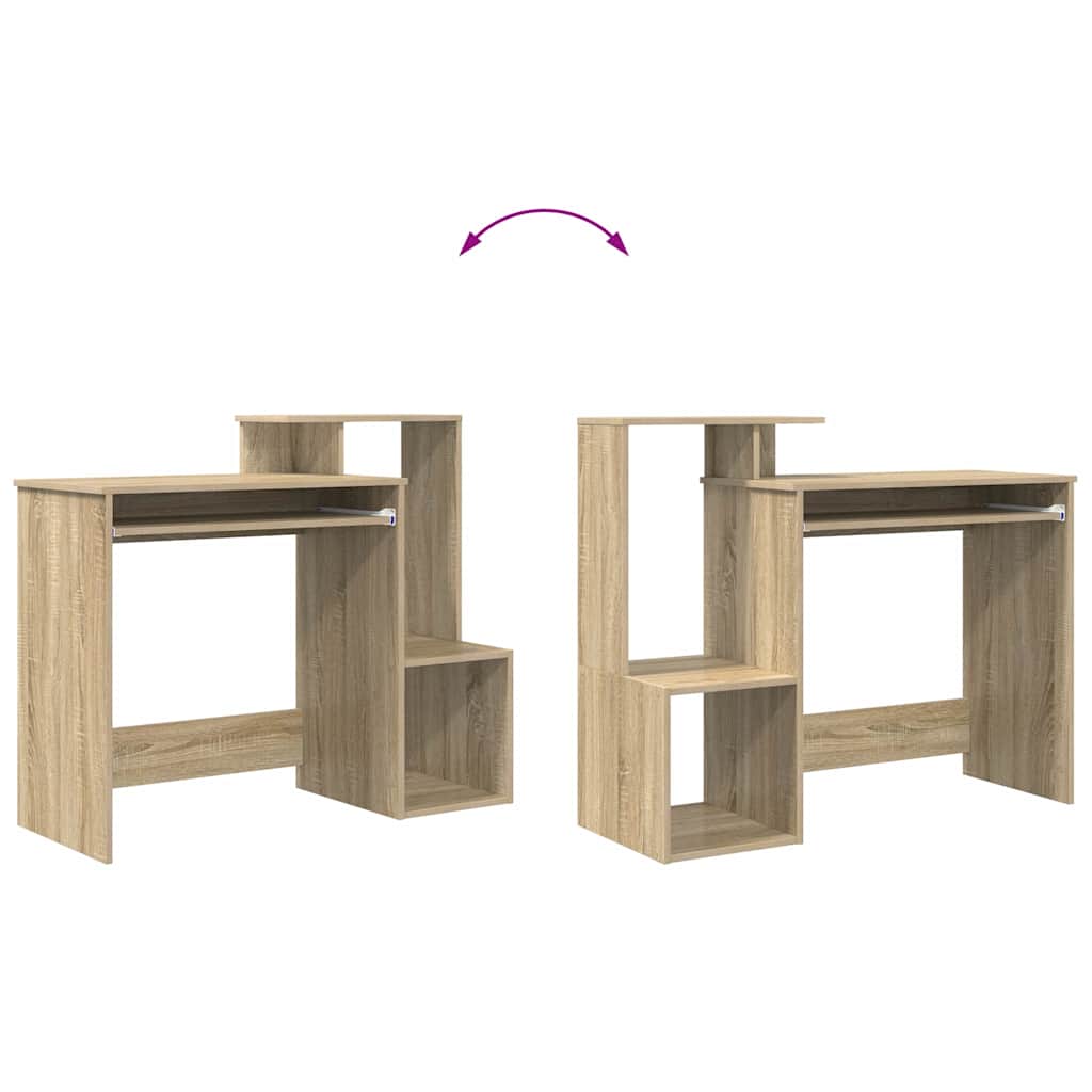 Scrivania Rovere Sonoma 106 x 41 x 88.5 cm Legno multistrato