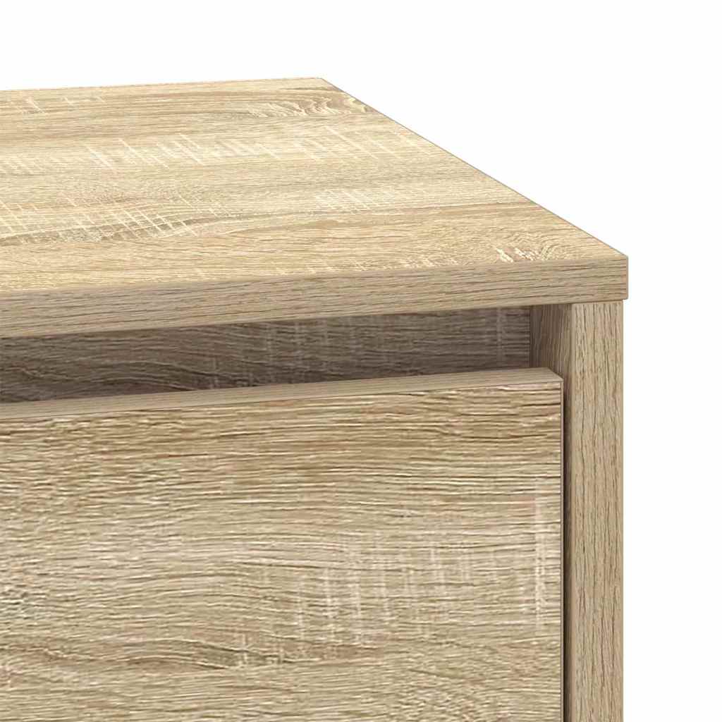 Armadio da Notte 2 pcs Rovere Sonoma 39 x 34,5 x 50 cm