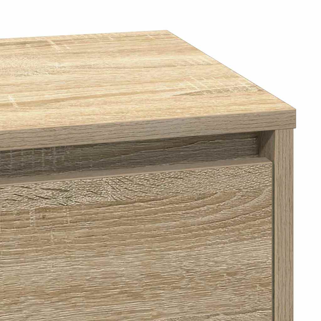 Armadio da Notte con cassetto Rovere Sonoma 71 x 34,5 x 75 cm