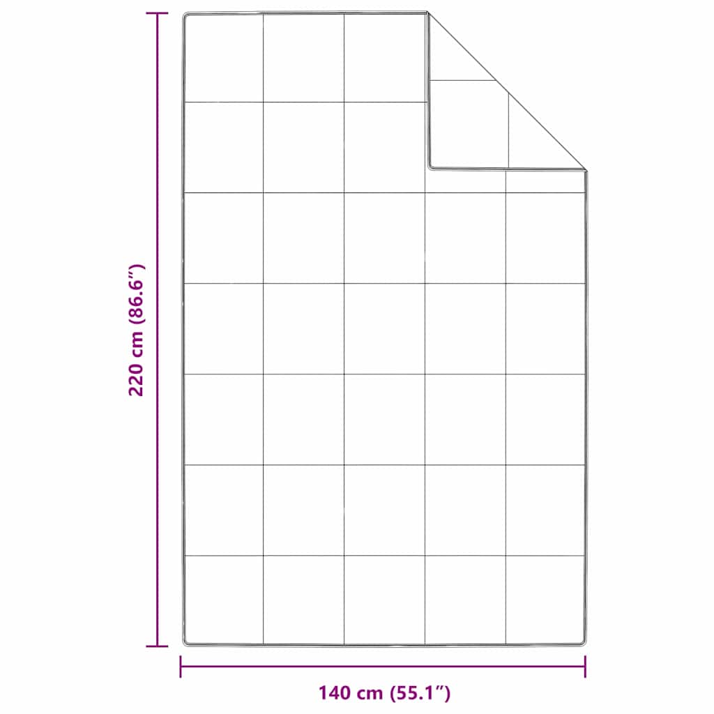Piumone Bianco 140 x 220 cm Piuma