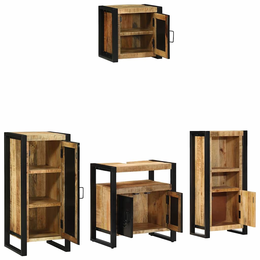 Set di mobili per il bagno 4 pz