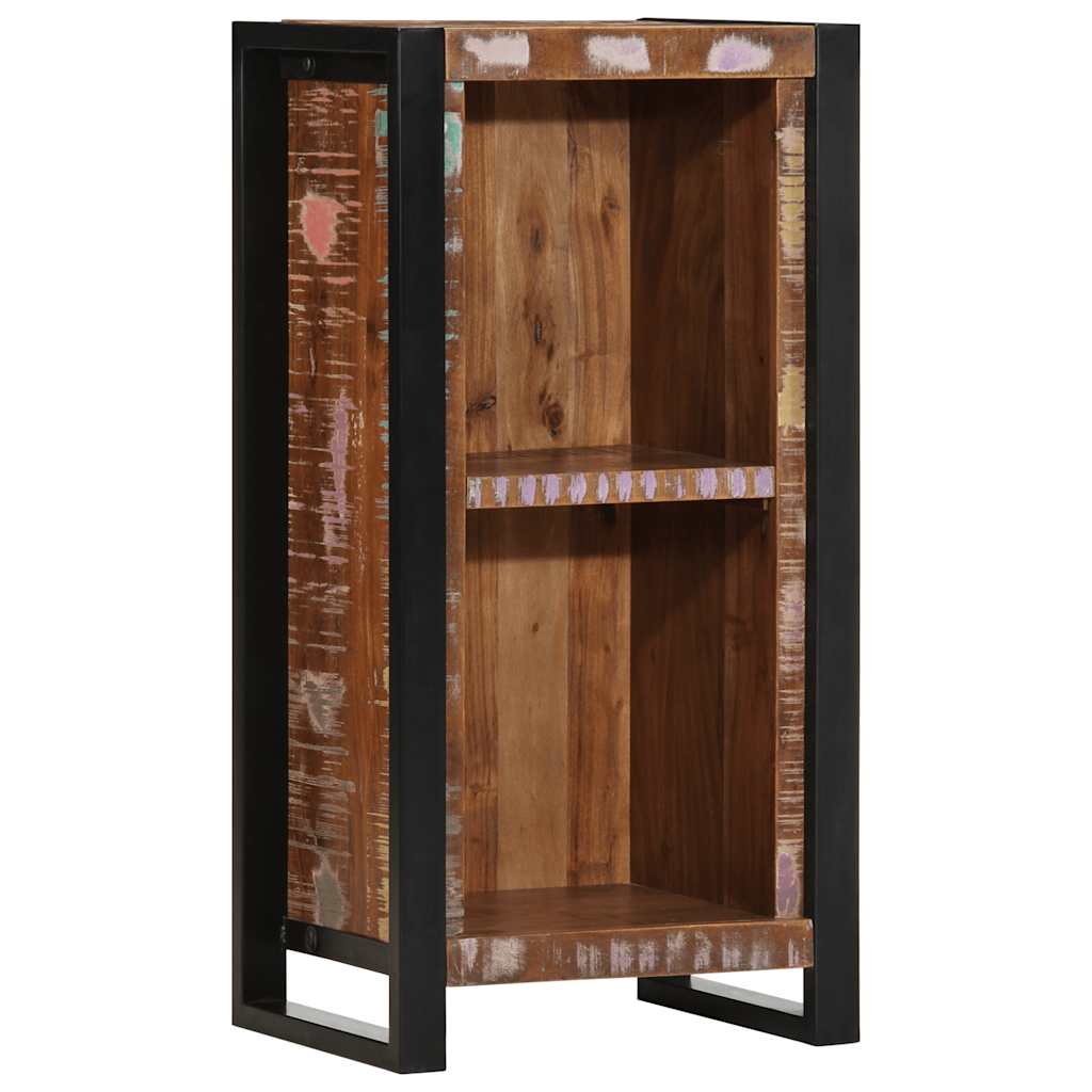 Comodino 40x30x80 cm in Legno Massello di Recupero - homemem39