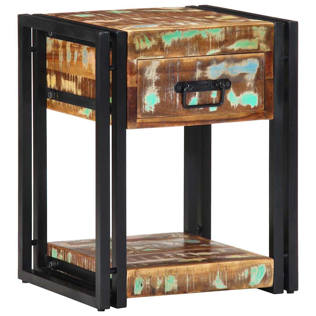 Armadio da Notte con cassetto 2 pcs Multicolore 40 x 35 x 50 cm | homemem39
