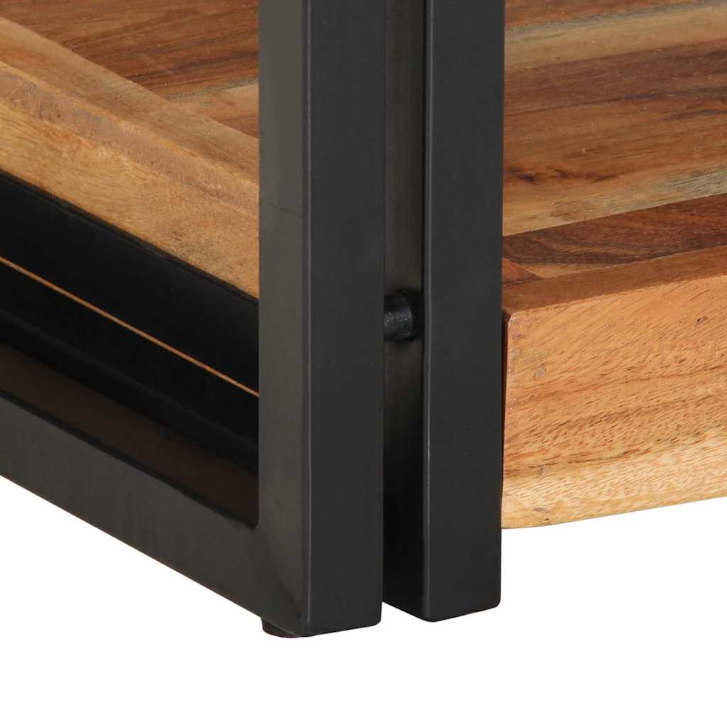 Armadio da Notte 2 pcs 40 x 35 x 50 cm Legno di Acacia Massello | homemem39