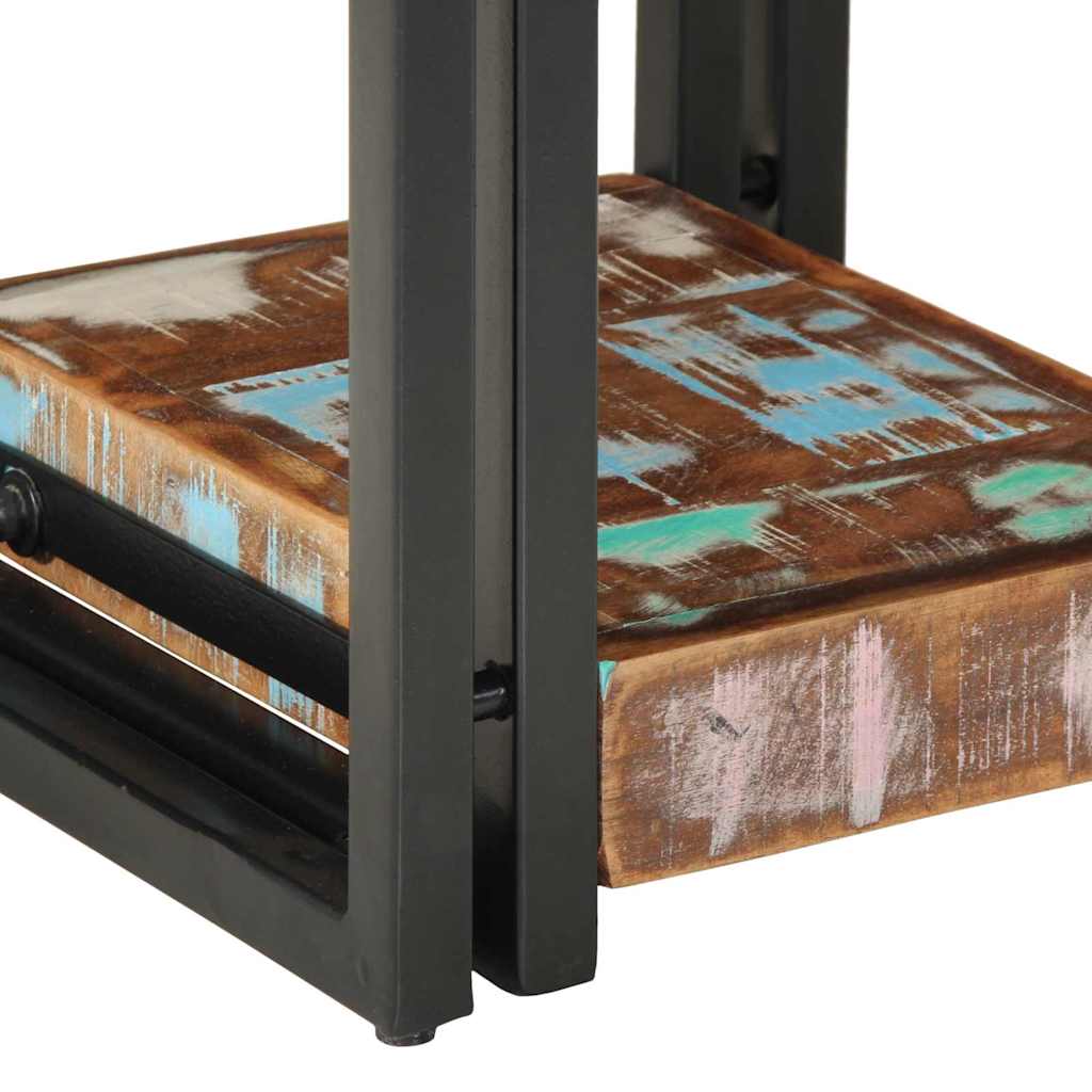 Armadio da Notte con cassetto 2 pcs Multicolore 30 x 30 x 40 cm