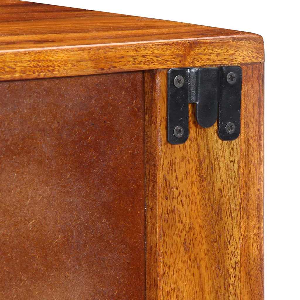 Armadio da Notte con cassetto 2 pcs Marrone 40 x 35 x 35 cm | homemem39