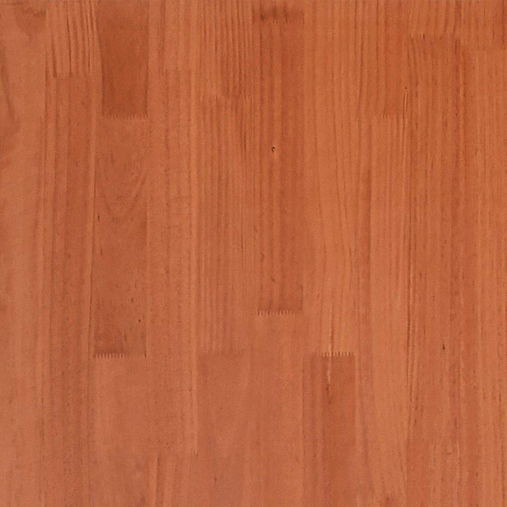 Giroletto senza Materasso Marrone Cera 90x200 cm Massello Pino