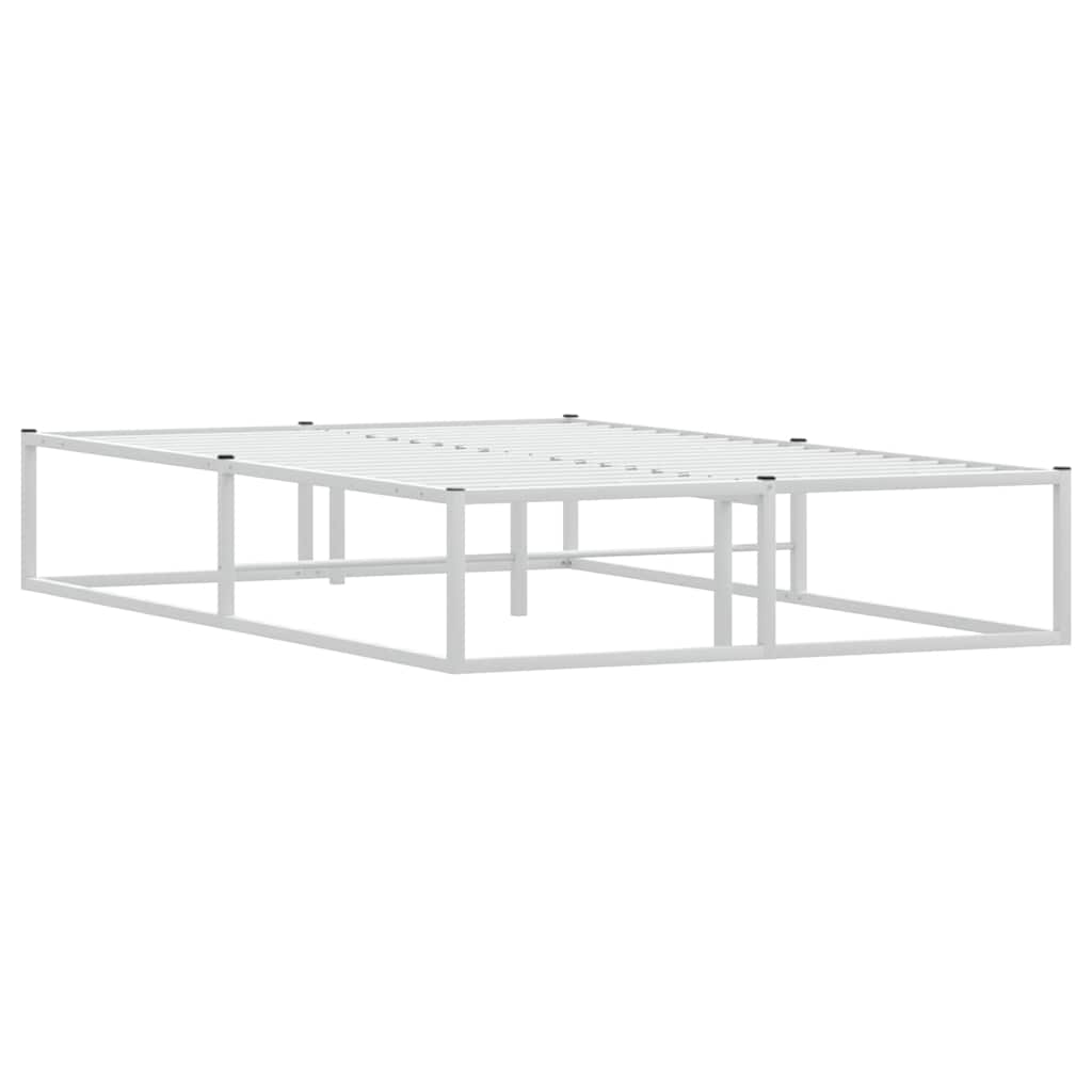 Giroletto senza Materasso Bianco 120x200 cm in Metallo | homemem39