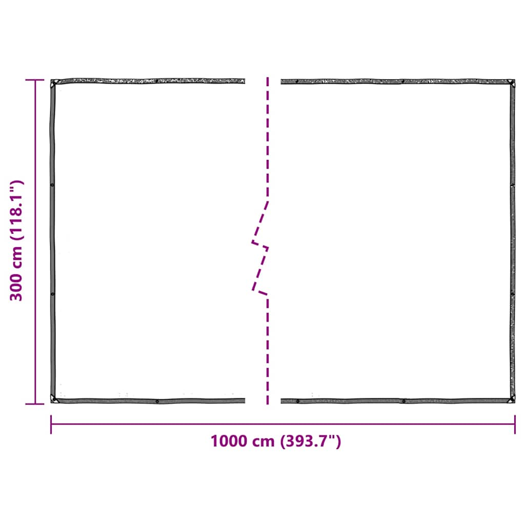 Copertura per Piante con Occhielli 3x10 m in Polietilene | homemem39