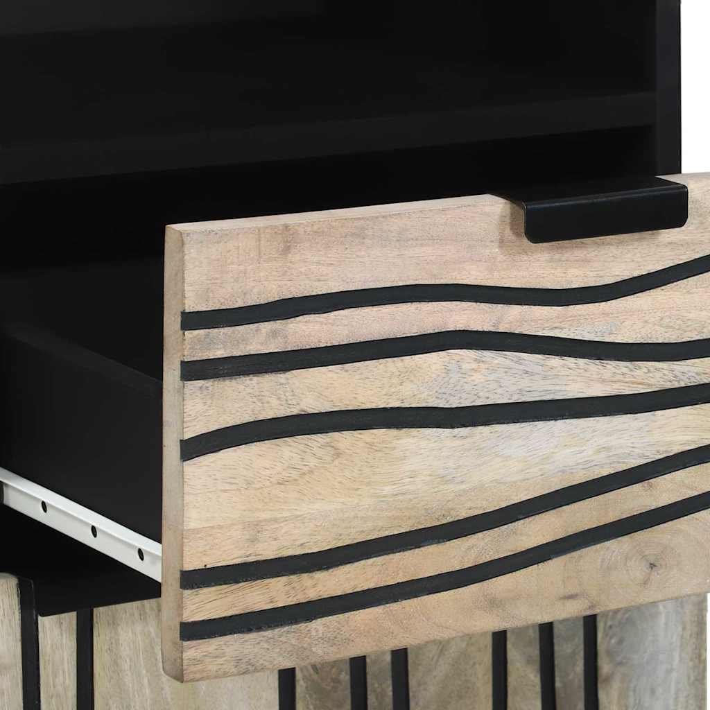 Set di mobili per il bagno 4 pcs Marrone Noce Legno multistrato