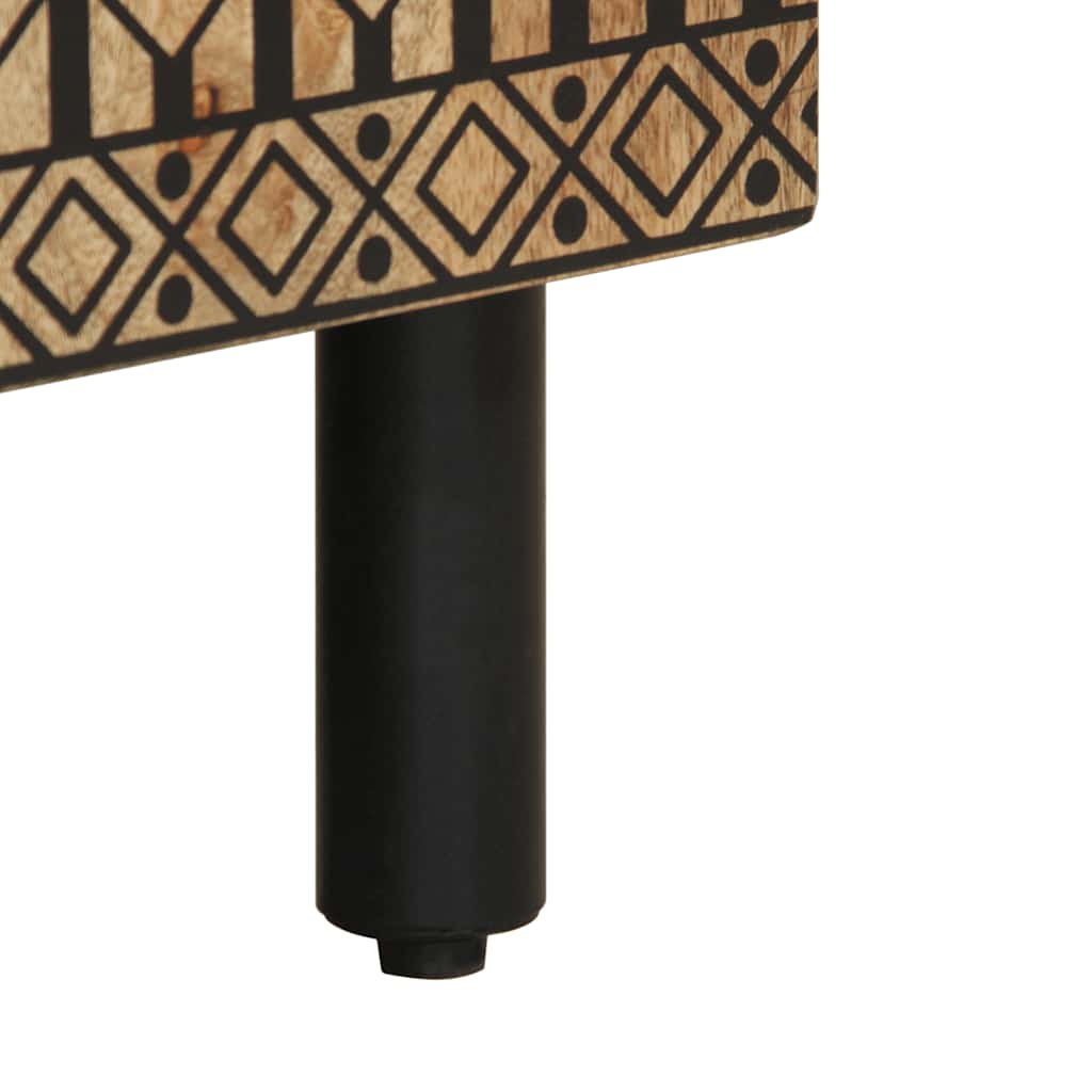 Set Mobili da Bagno 2pz in Legno Massello di Mango | homemem39