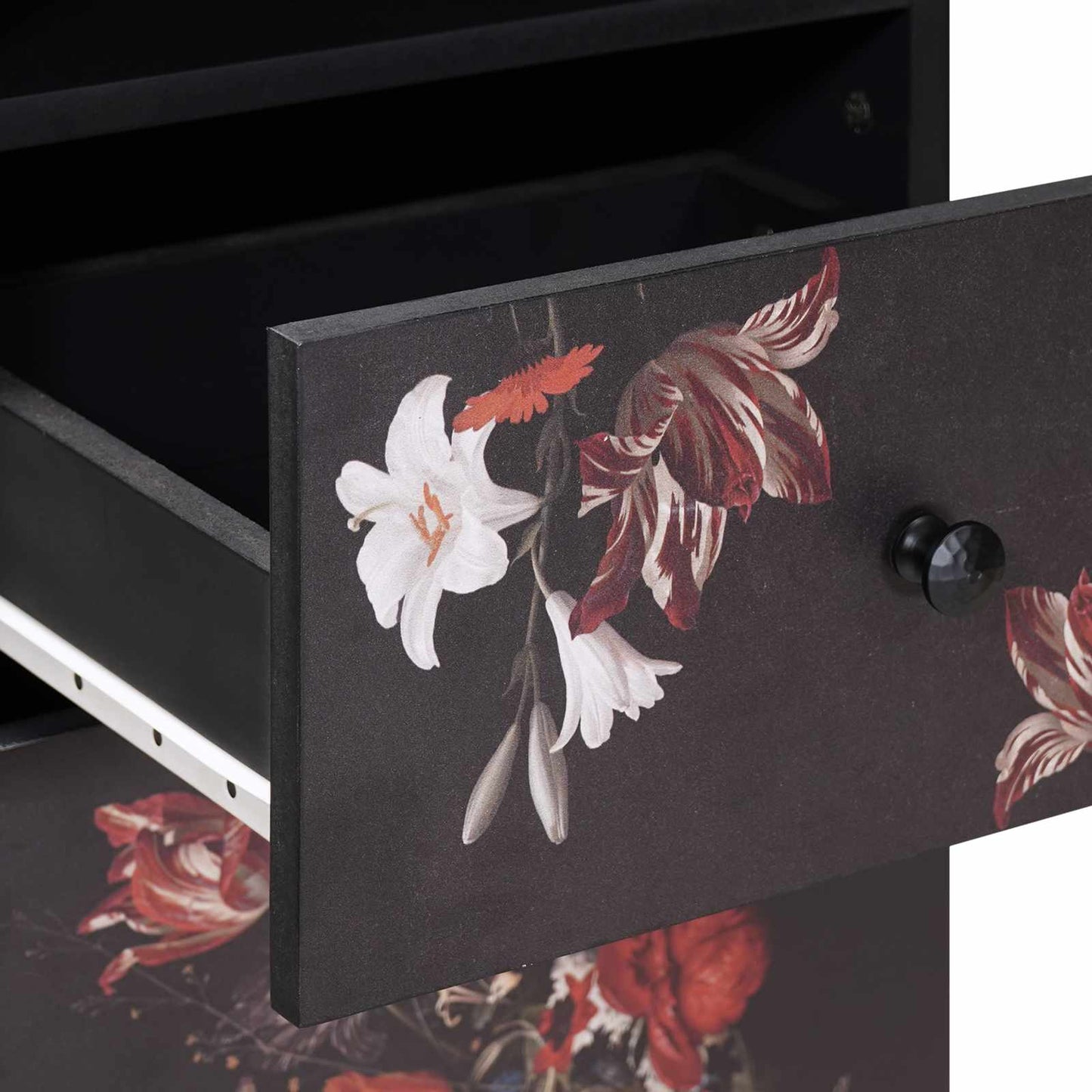 Set di Armadi da Bagno con porta 4 pcs Legno di mango massello