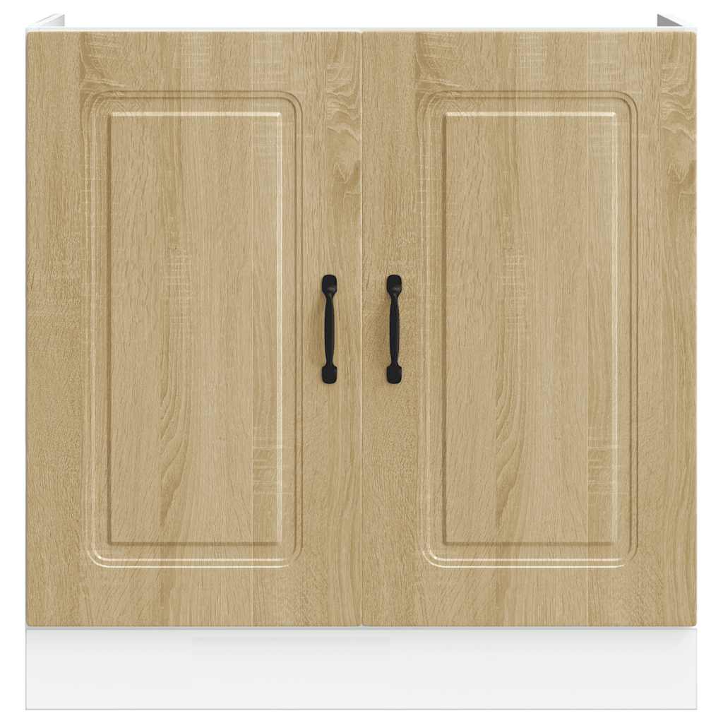 Mobile base lavello Kalmar Rovere Sonoma 80x46x81,5 cm