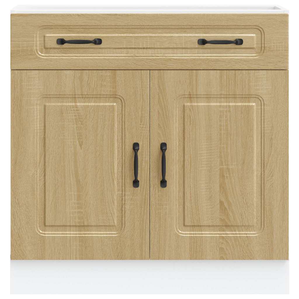Base da Cucina Kalmar Rovere Sonoma in Legno Multistrato