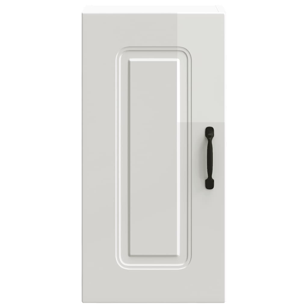 Base da Cucina Kalmar Bianco Lucido in Legno Multistrato