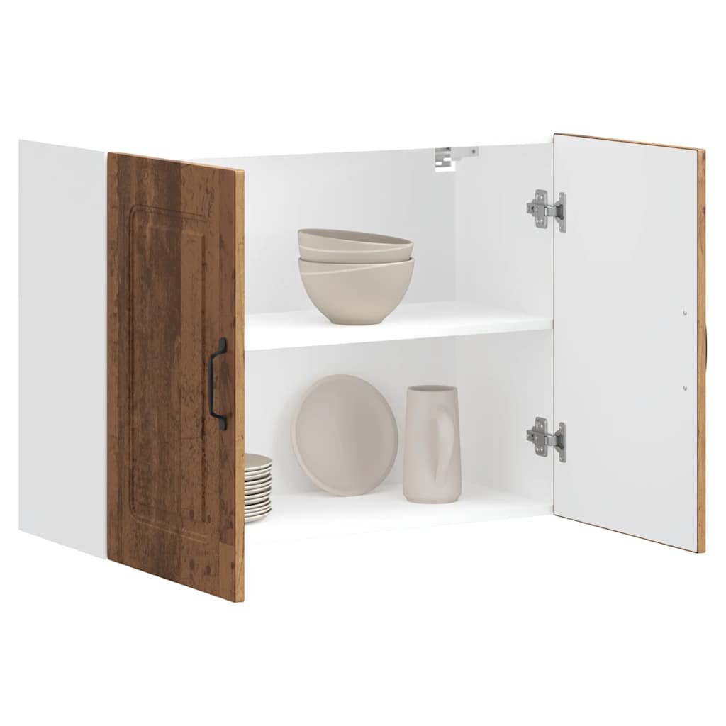 Pensile da Cucina Kalmar Legno Vecchio in Legno Multistrato