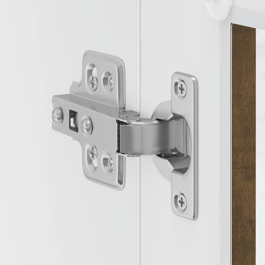 Pensile da Cucina con Porta in Vetro Porto Rovere Fumo - homemem39