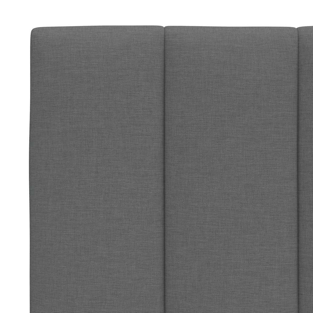 Giroletto senza Materasso Hanko Grigio Scuro 90x190 cm Tessuto | homemem39