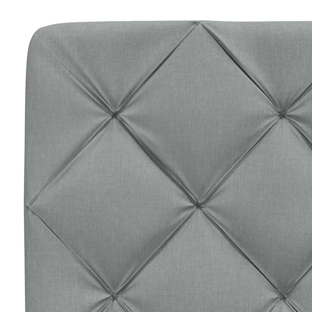 Giroletto senza Materasso Grigio Chiaro 80x200 cm Tessuto | homemem39