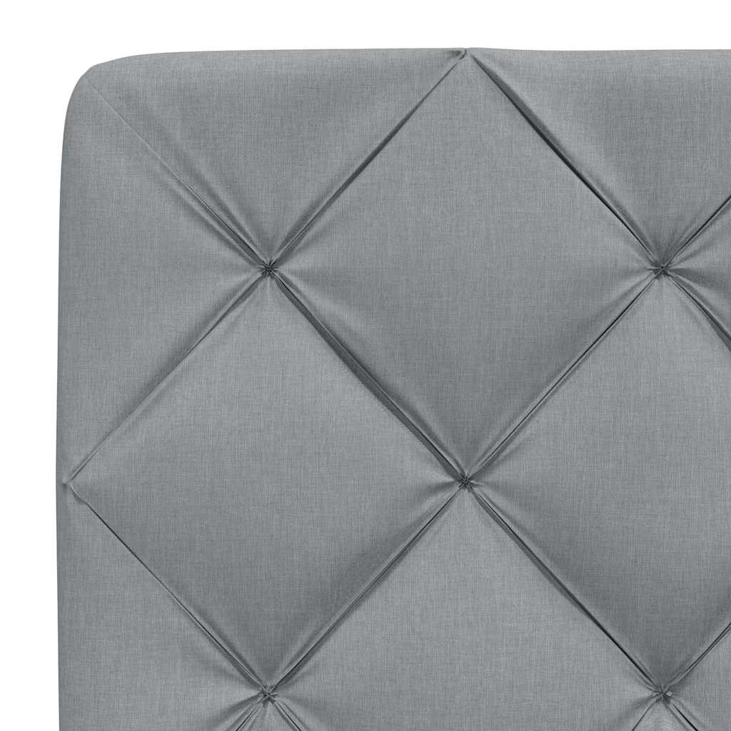 Giroletto senza Materasso Grigio Chiaro 140x200 cm Tessuto | homemem39