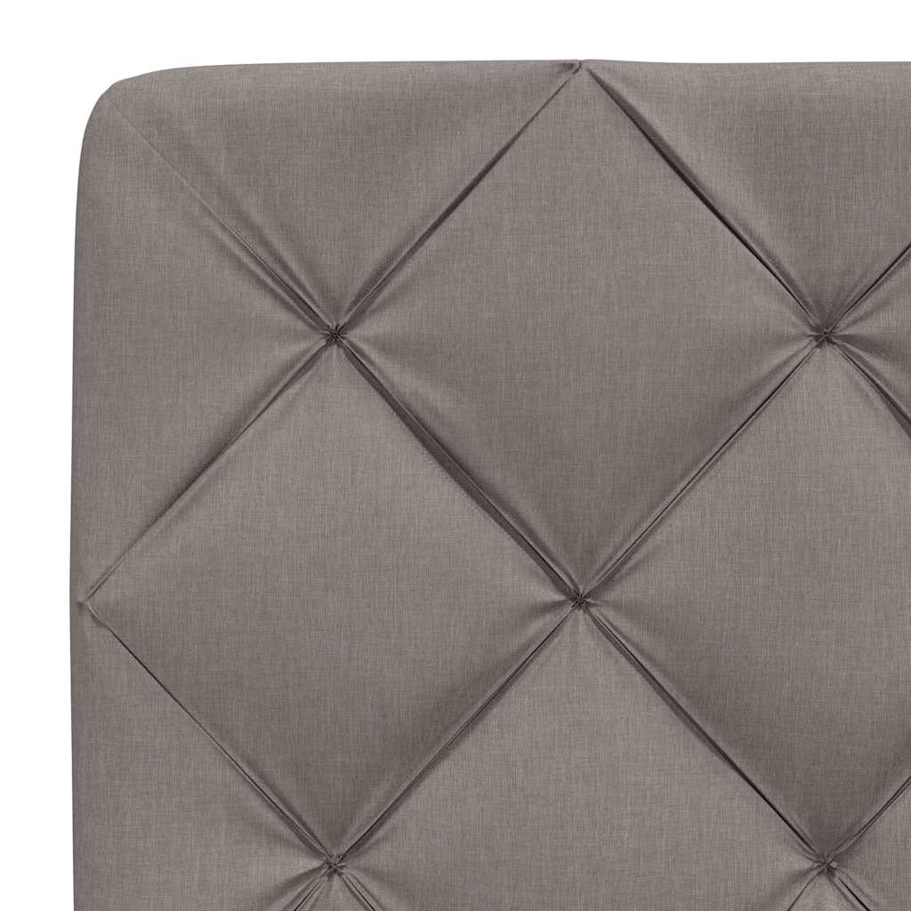 Giroletto senza Materasso Tortora 160x200 cm in Tessuto | homemem39