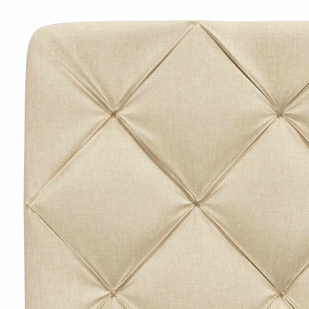 Giroletto senza Materasso Crema 180x200 cm in Tessuto | homemem39