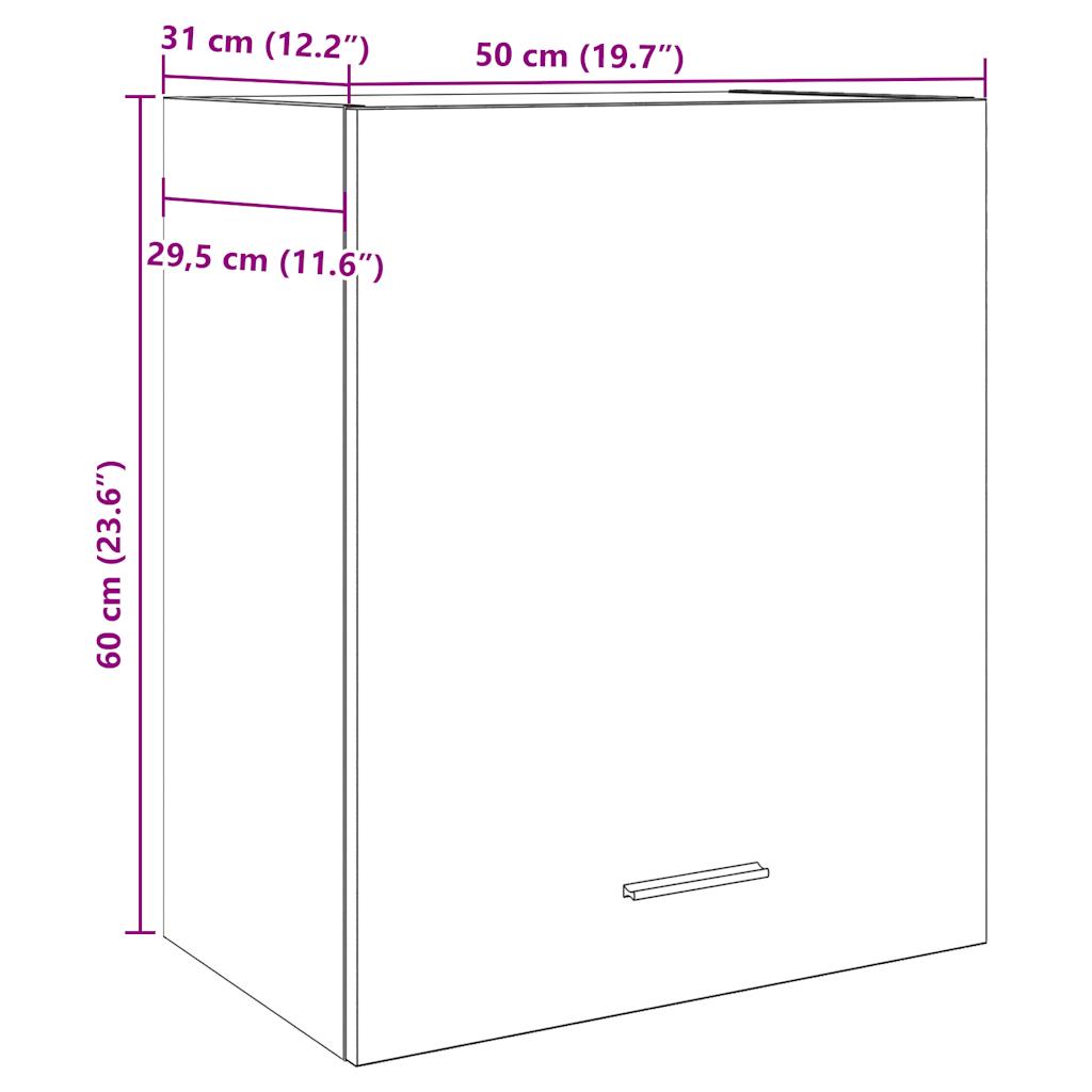 Mobili Pensili “Lyon” 2 pz Artigianale 50x31x60 cm | homemem39