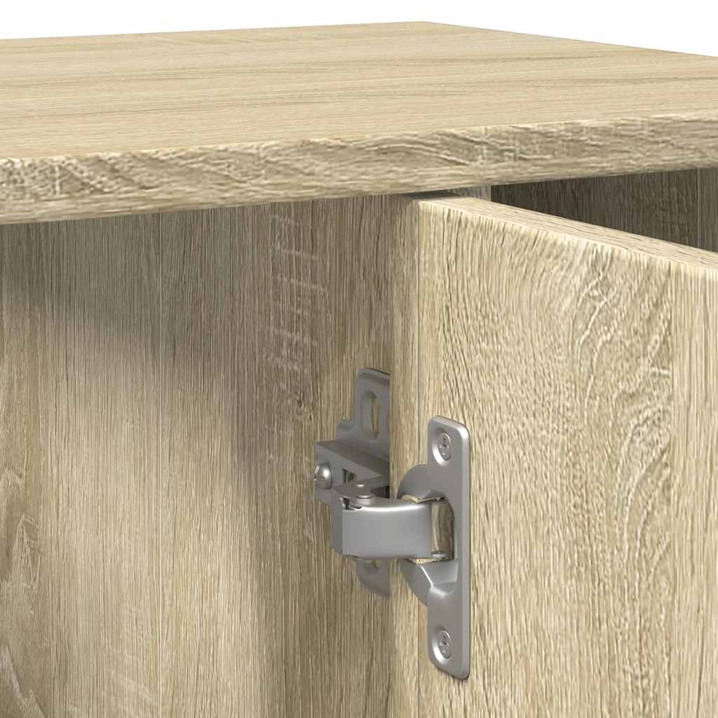 Mobile da Bagno Rovere Sonoma 60x32x53,5cm in Legno Multistrato | homemem39