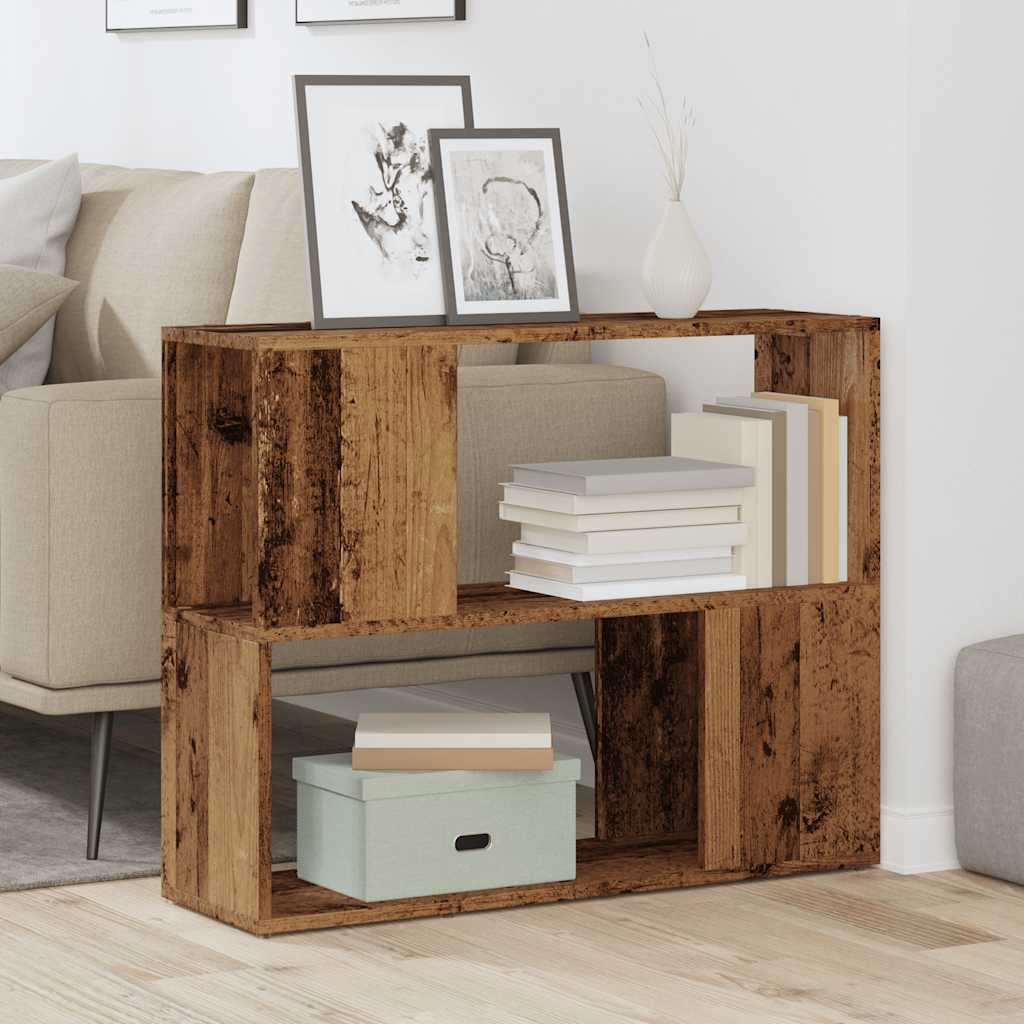 Libreria/Divisorio Legno Antico 80x24x63 cm | homemem39