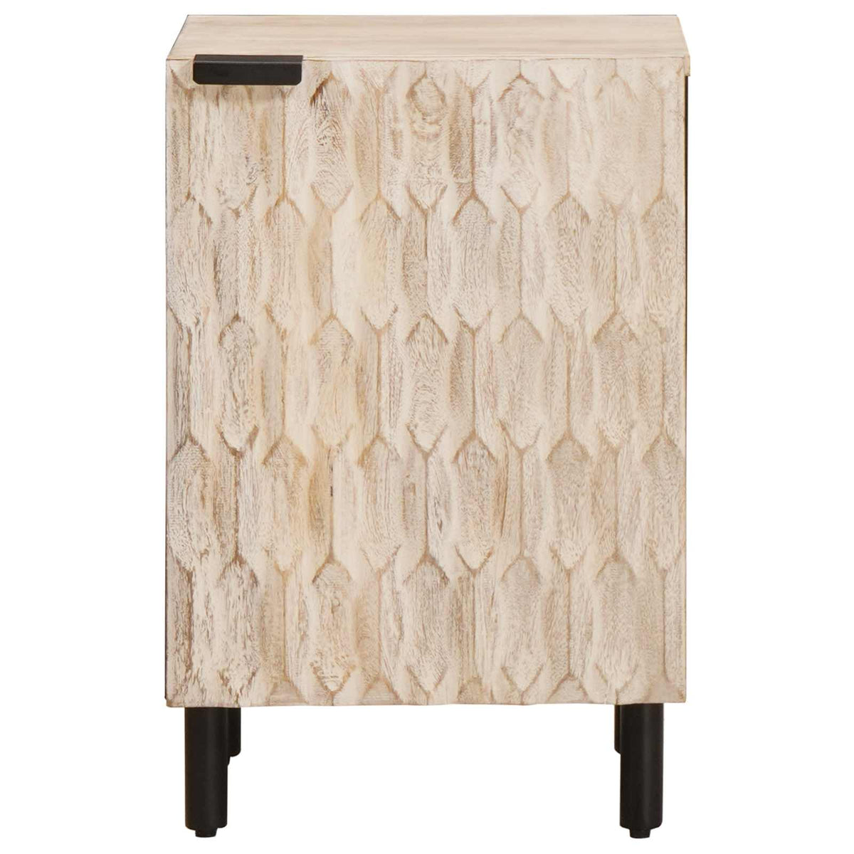 Mobile da Bagno Bianco 38 x 33 x 58 cm Legno di mango massello | homemem39