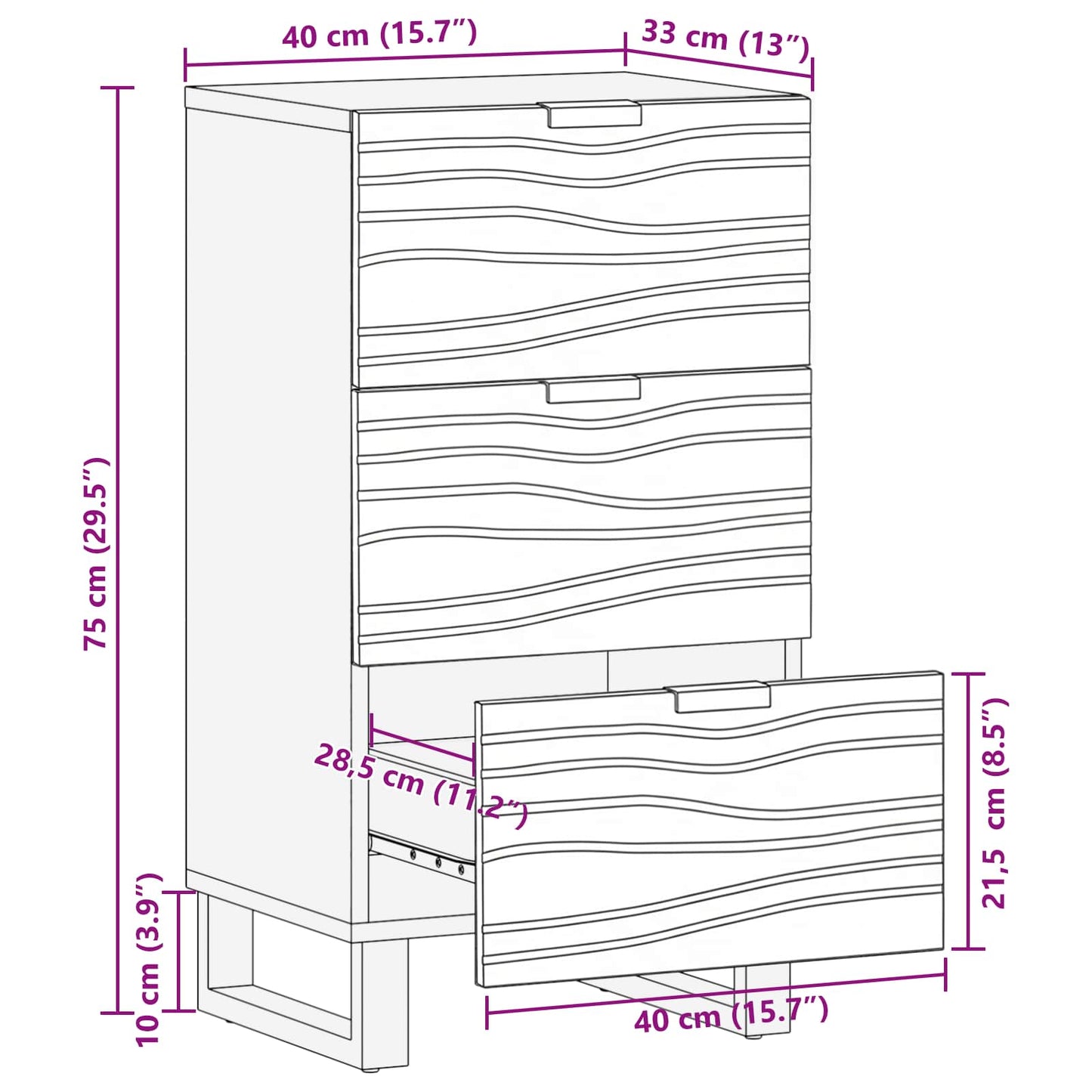 Armadi e Supporti per Storage di Media Bianco e Nero | homemem39