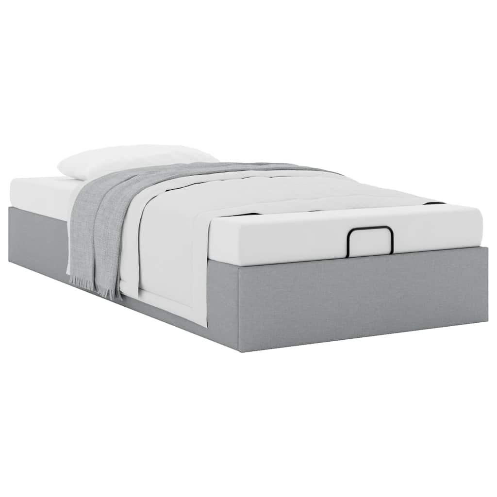 Struttura Letto Pouf senza Materasso 80x200 cm in Tessuto