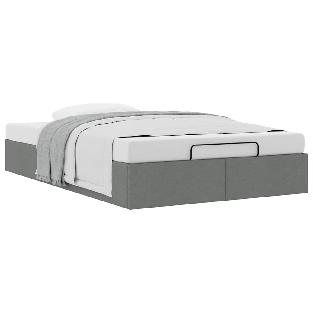 Struttura Letto Pouf senza Materasso 120x200 cm in Tessuto