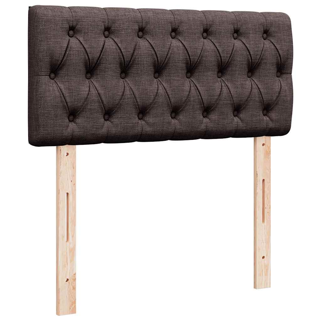 Struttura Letto Pouf con Materasso 80x200 cm in Tessuto | homemem39