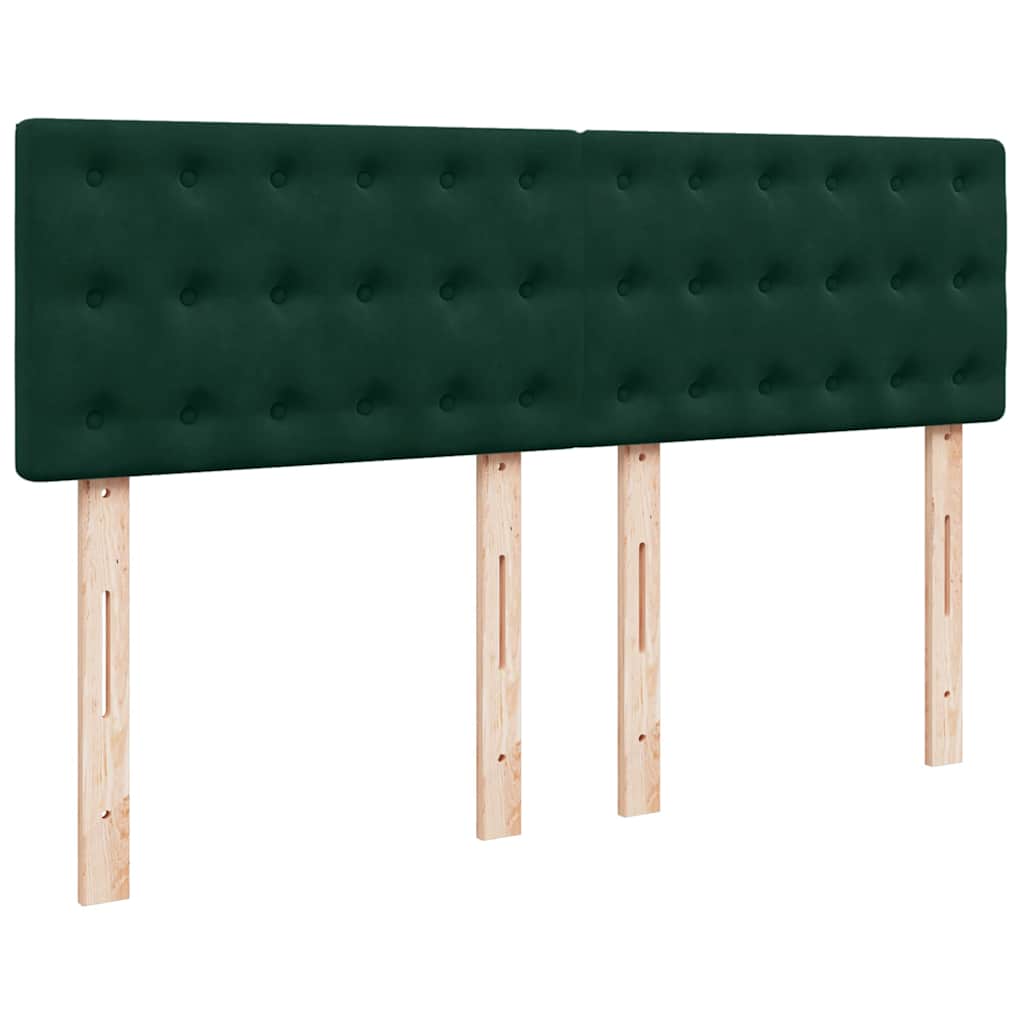 Struttura Letto Pouf con Materasso 140x200 cm in Velluto | homemem39
