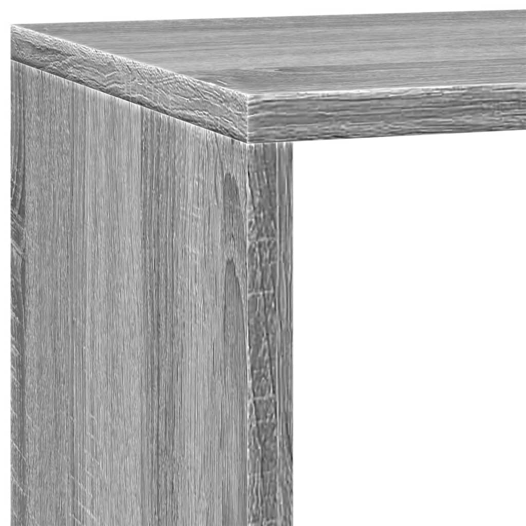 Libreria 3 Ripiani Grigio Sonoma 137,5x29x103,5 cm Truciolato | homemem39