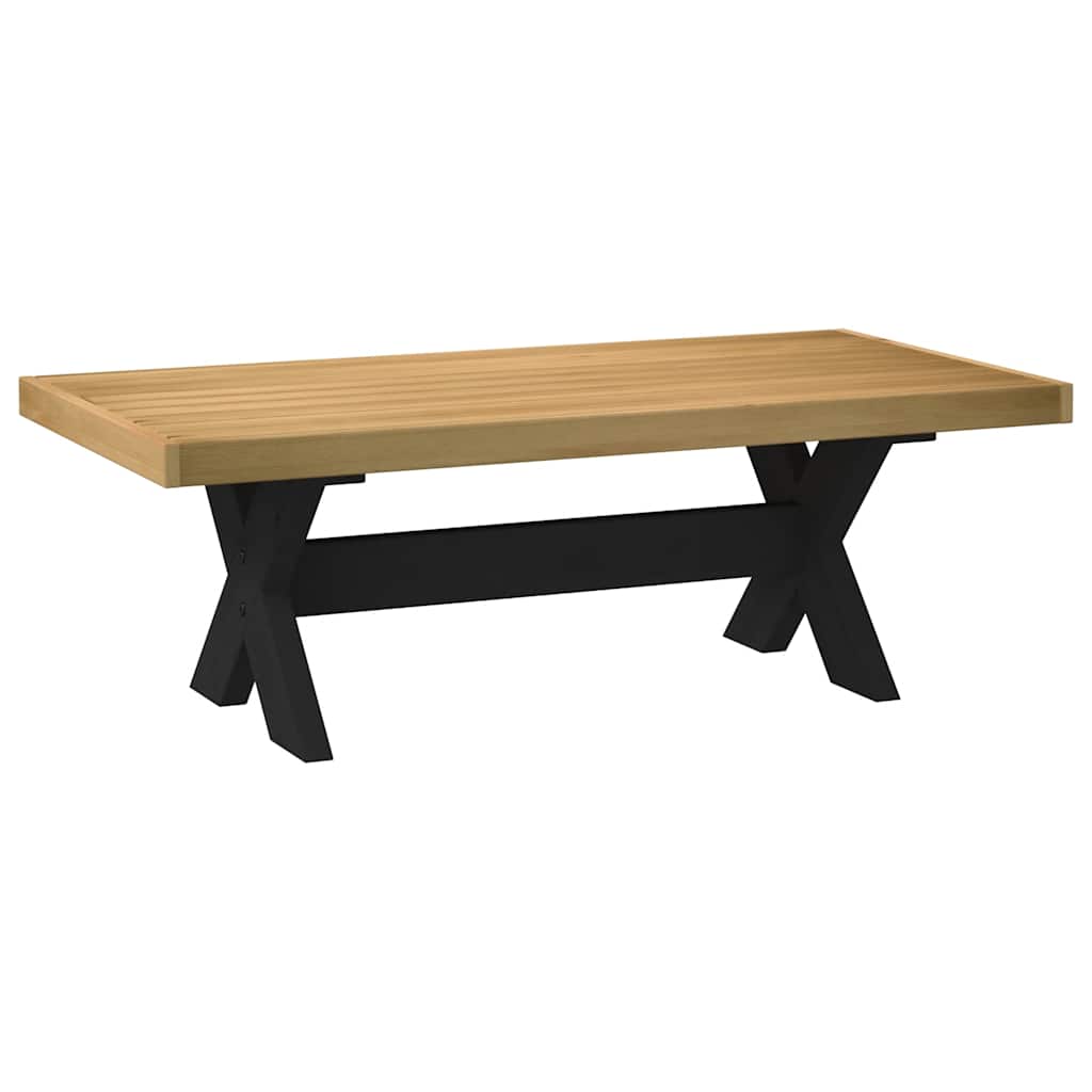 Tavolino NOAIN Gambe a Forma di X 120x60x40cm in Legno Massello | homemem39