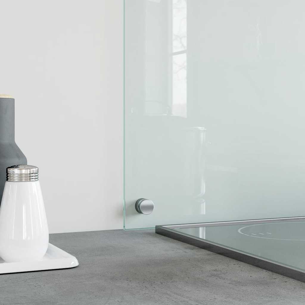 Paraschizzi per Cucina 2 pz Trasparente 70x60cm Vetro Temperato | homemem39