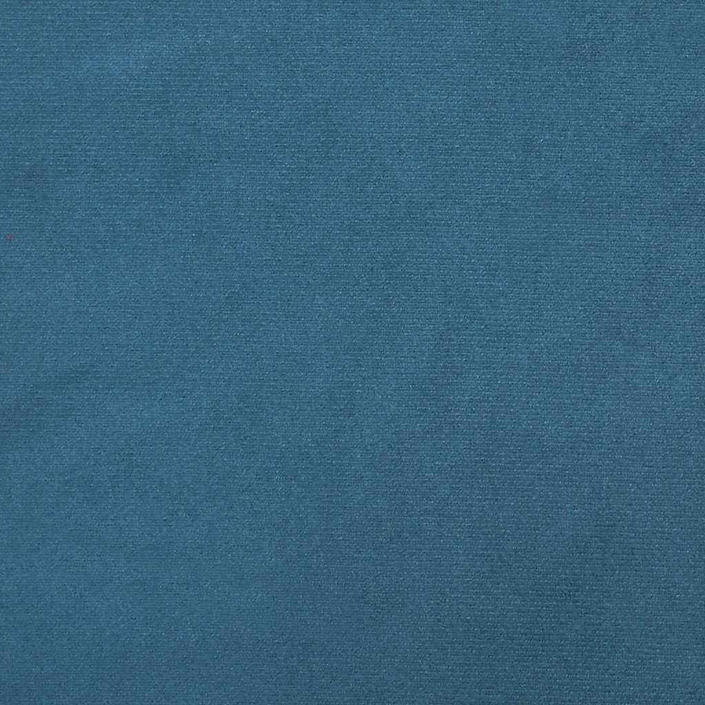 Giroletto a Molle con Materasso Blu Scuro 80x220 cm Velluto | homemem39