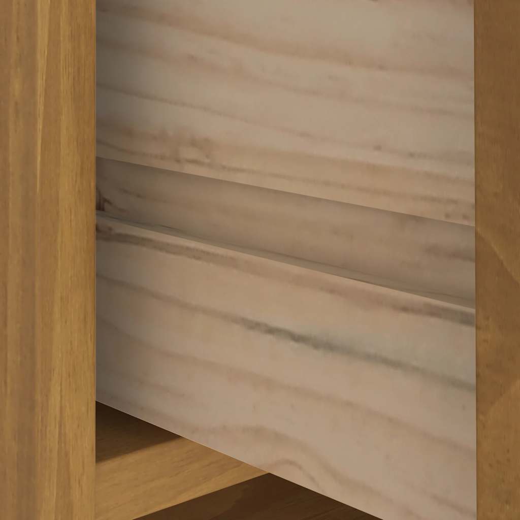 Albero da Ingresso SANDNES 45x40x159,5 cm in Legno di Pino | homemem39