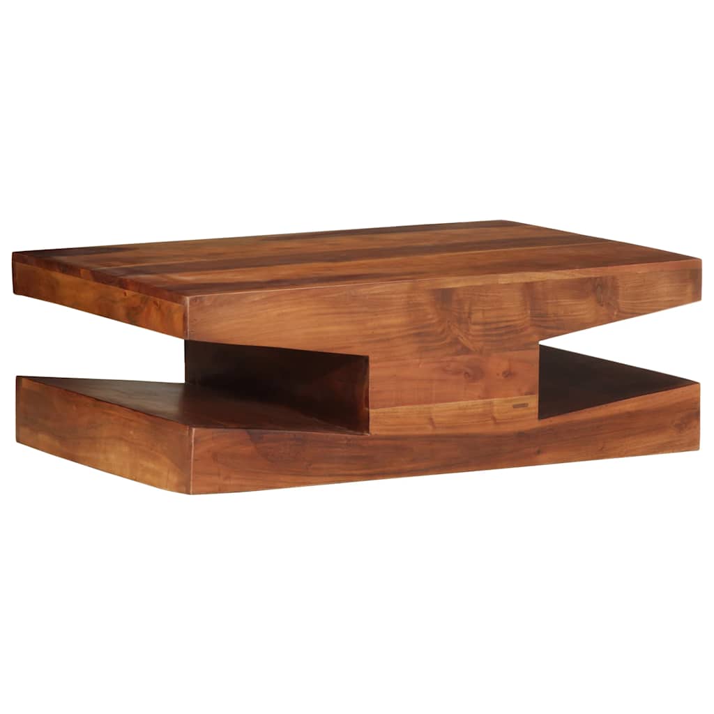 Tavolino da Salotto 90x60x30 cm Legno Massello di Acacia | homemem39