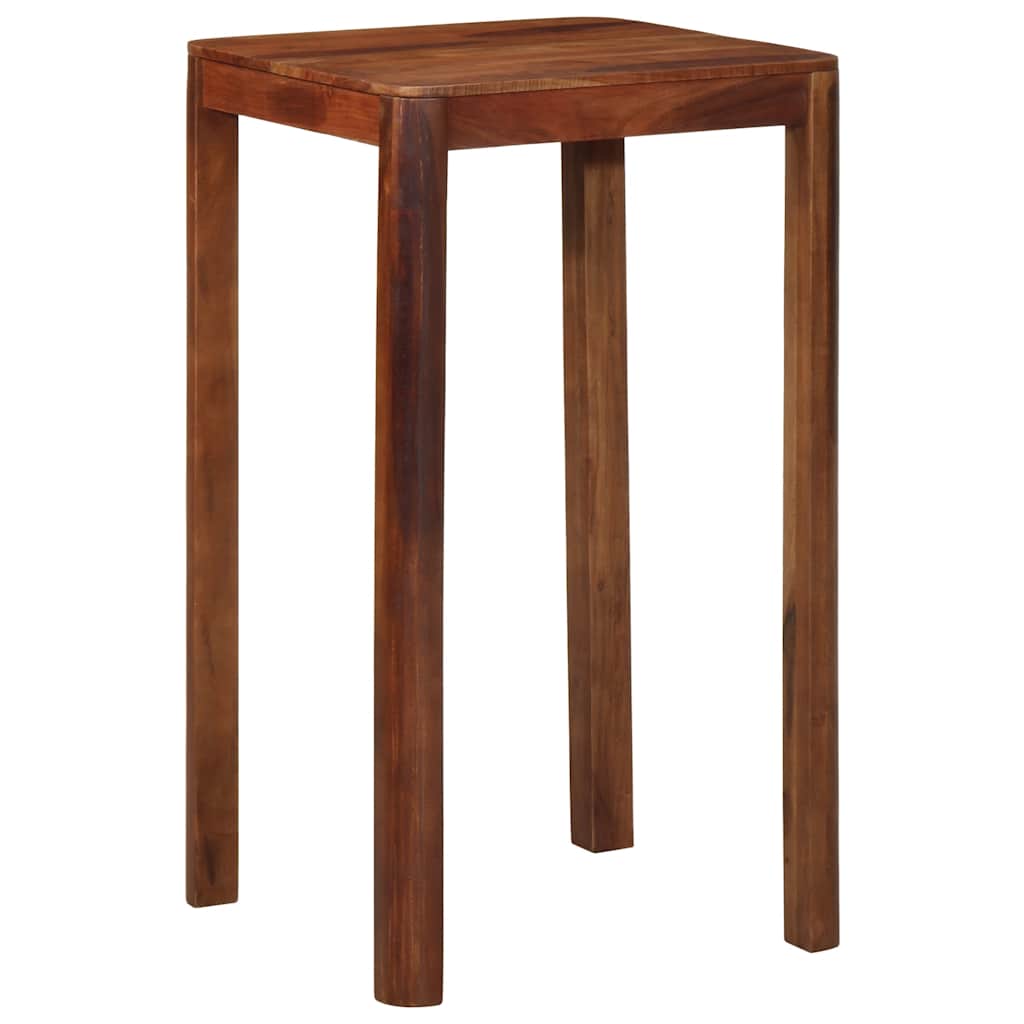 Tavolo da Bar 60x60x107 cm in Legno Massello di Acacia | homemem39