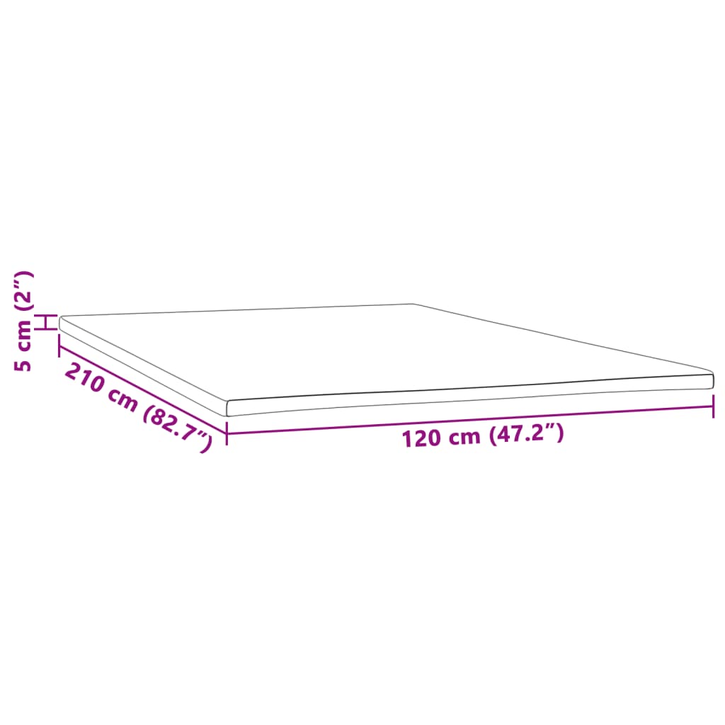 Coprimaterasso 120x210x5 cm | homemem39