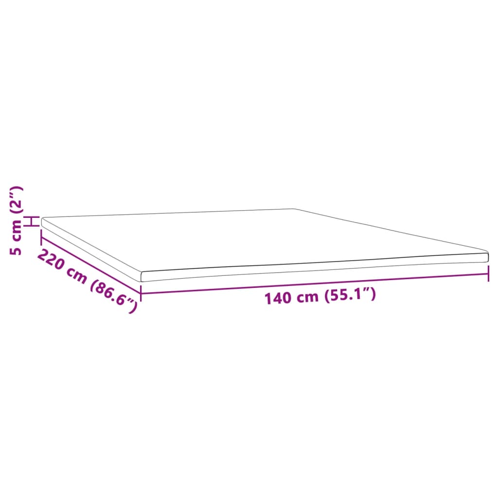 Coprimaterasso 140x220x5 cm | homemem39