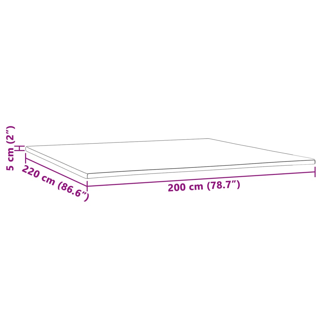 Coprimaterasso 200x220x5 cm | homemem39