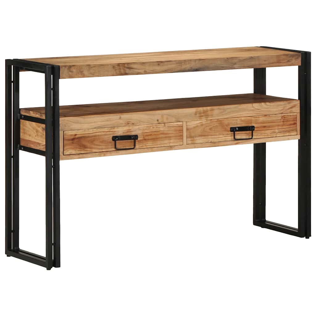 Tavolo consolle 120 x 33 x 75 cm Legno di Acacia Massello | homemem39
