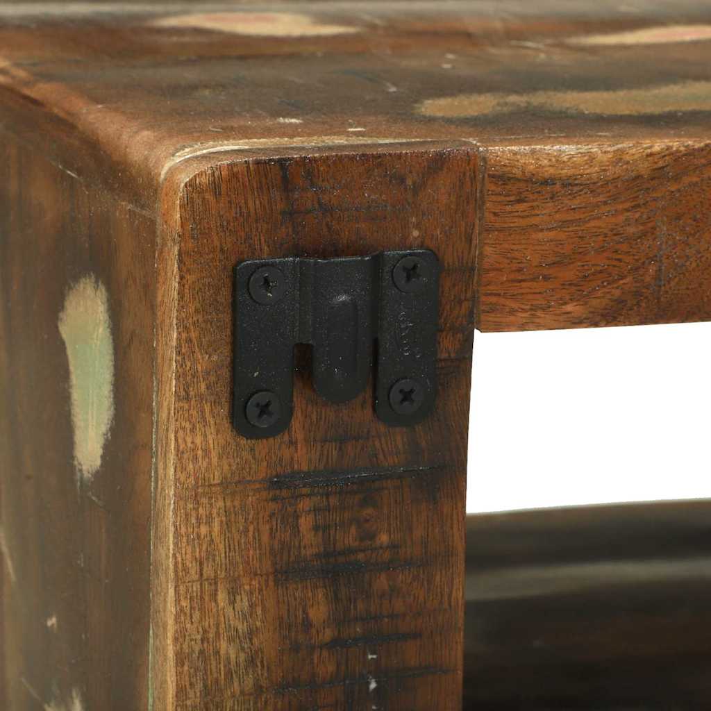 Set mobile TV 3 pcs Multicolore Legno massello di recupero