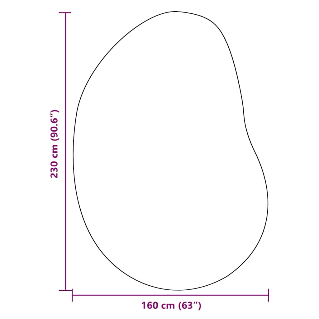 Tappeto HUARTE Antracite 160 x 230 cm Poliestere