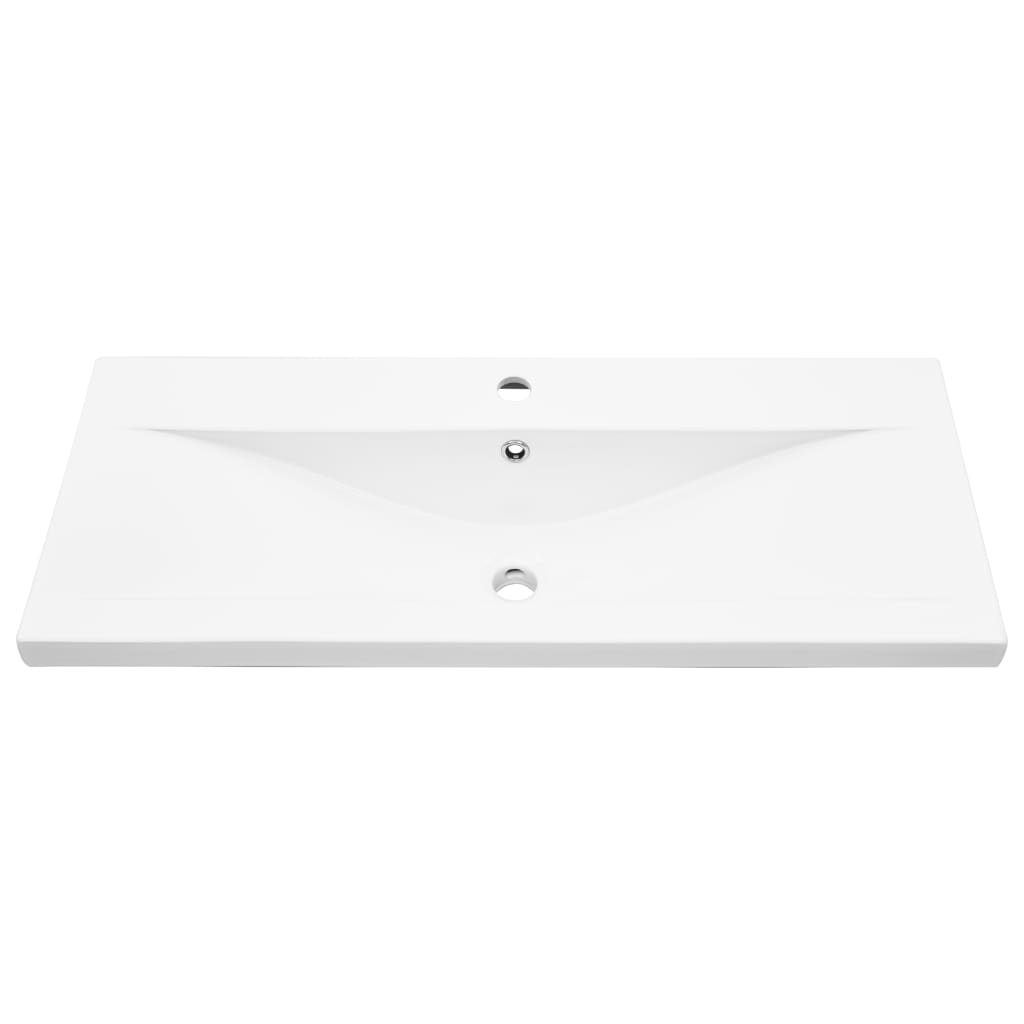 Set Mobili da Bagno 4 pz Grigio Cemento in Legno Multistrato